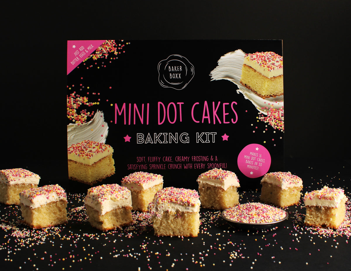 Mini Dot Cakes Baking Kit